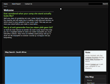 Tablet Screenshot of campstandview.co.za